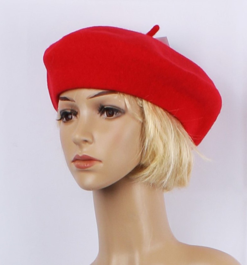 Headstart  wool beret red Style : HS/5055RED image 0
